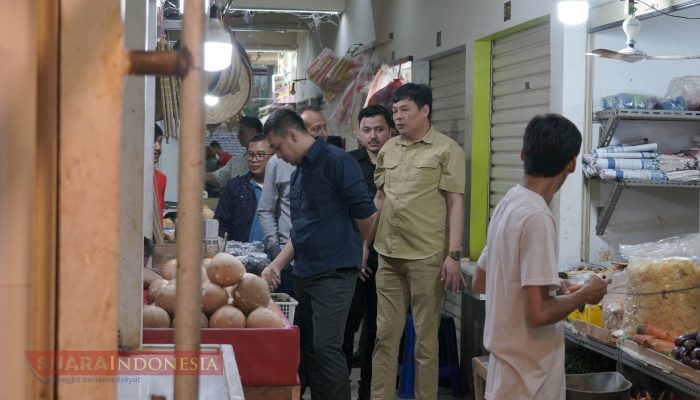 Komisi II DPRD Kota Bogor Sidak Pasar Gembrong dan Pasar Jambu Dua, Pantau Harga Kebutuhan Pokok Jelang Lebaran