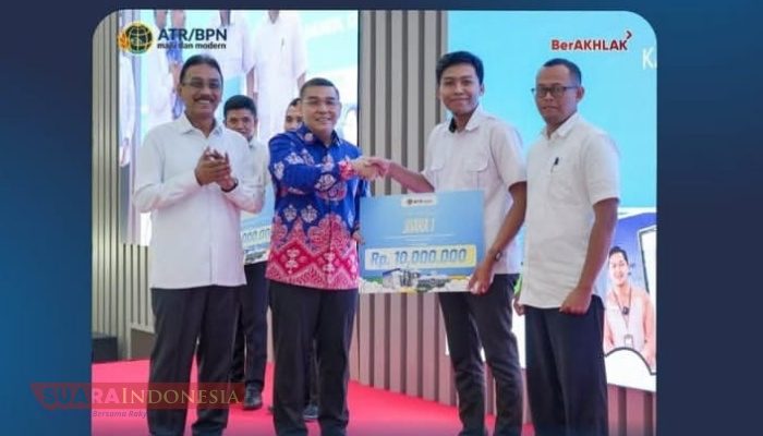 Kementerian ATR/BPN Beri Penghargaan Pemenang Kompetisi KRISTAL 2026