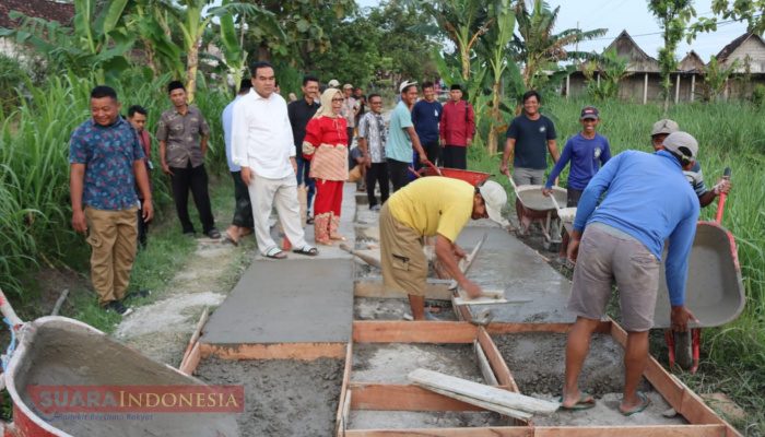 Aksi Swadaya Warga Nglebak Bangun Jalan Viral di TikTok, Bupati Blora Tinjau Langsung Lokasi