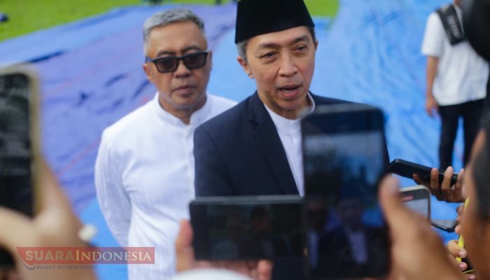 Sholat Idulfitri di Kebun Raya Bogor Berlangsung Khidmat, Gema Takbir Iringi Suasana Pagi