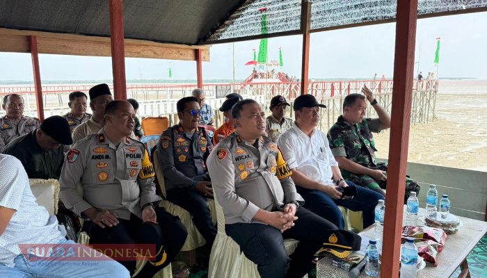 Kapolres Tanjab Barat Ikuti Anev Ops Ketupat 2026 Bersama Kapolri, Pantau Arus Balik dan Wisata