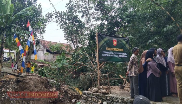 Tingkatkan Konektivitas Antarwilayah, Groundbreaking Jembatan Garuda Resmi Dimulai di Klopoduwur