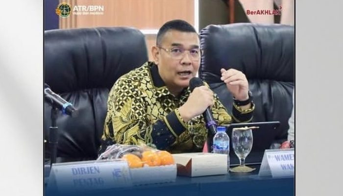 Wamen ATR/BPN Ossy Dermawan Dorong Peningkatan Layanan Pertanahan di Sumatera Utara