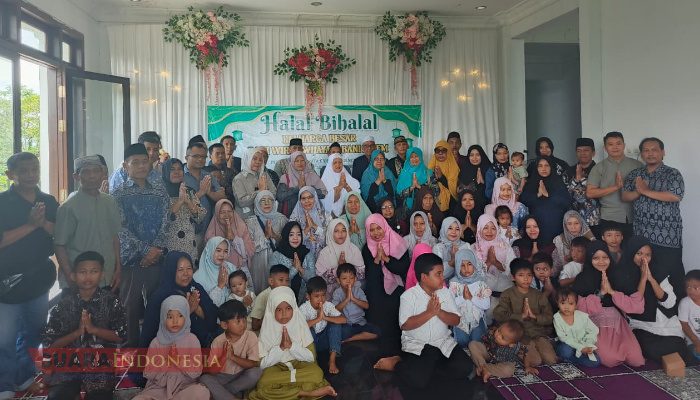 Pererat Silaturahmi, Keluarga Bani Wiryawijaya dan Bani Kinem Gelar Halal Bihalal di Purbalingga