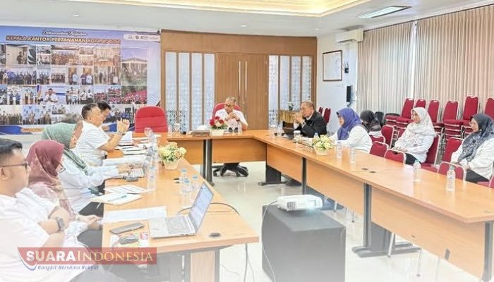 Kanwil BPN Jawa Barat Evaluasi Percepatan Berkas di Kantah Kota Bogor, Targetkan Zero Outstanding