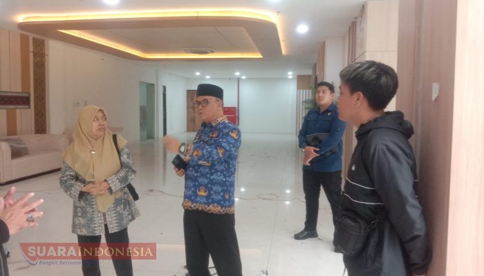 Sidak Progres Gedung Baru DPRD, Wakil Wali Kota Balikpapan Apresiasi Ruang Paripurna : Beri Catatan Khusus Untuk Kontraktor