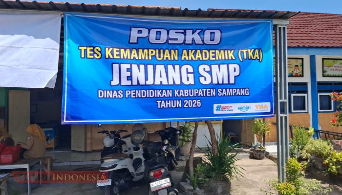 SMPN 8 Bekas SMP Layanan Satu Atap Jadi Posko Tes Kemampuan Akademik Jenjang SMP