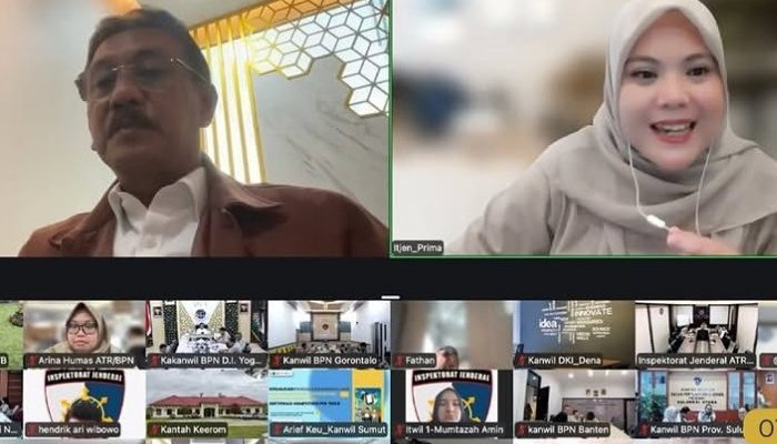 Perkuat Tata Kelola, ATR/BPN Gelar Entry Meeting Audit Kinerja Tahun 2026