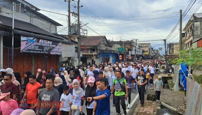 Ribuan Warga Ikuti Jalan Santai HUT ke-24 Abdya, Panitia Sediakan Beragam Hadiah
