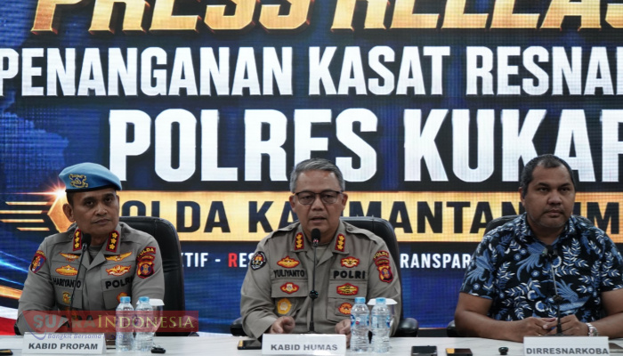 Jadi Otak Penyelundupan Narkotika Sentetis, Kasat Resnarkoba Polres Kukar Ditangkap