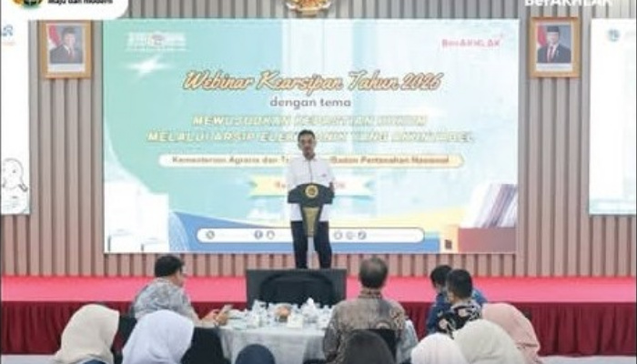 Menuju Pelayanan Berkelas Dunia, Kementerian ATR/BPN Dorong Transformasi Arsip Pertanahan Elektronik