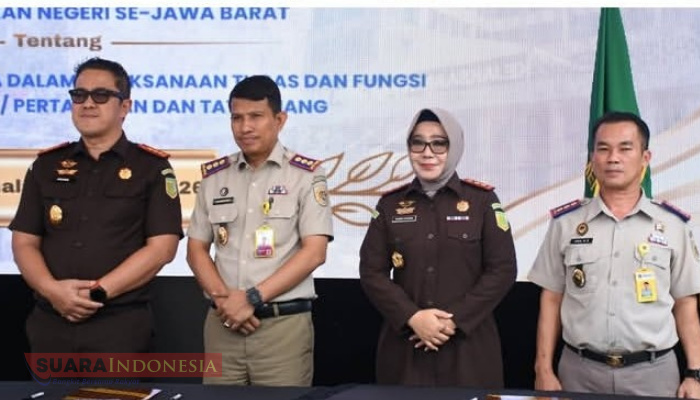 Perkuat Sinergi, Kantah dan Kejari Kota Bogor Teken PKS Penguatan Pertanahan di Tasikmalaya