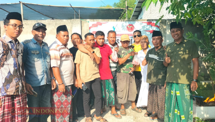 Wartawan dan LSM Pamekasan Gelar Takbir Bersama dan Kurban untuk Jamaah Majelis Sholawat