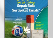 Belajar dari Garis Lapangan Sepak Bola, Kantah Kota Bogor Ingatkan Pentingnya Pemasangan Patok Batas Tanah