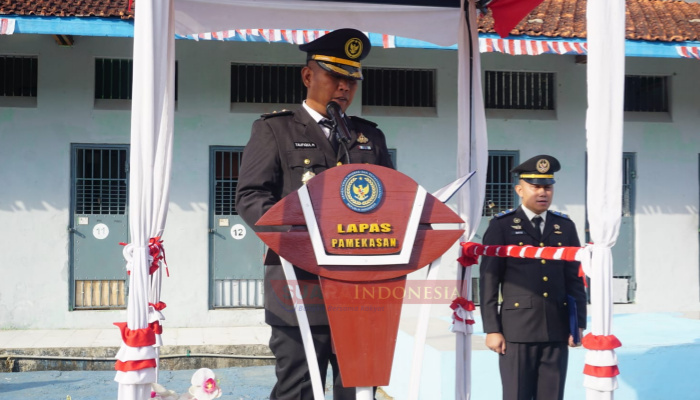 523 WBP Lapas Pamekasan Terima Remisi HUT ke-81 RI, Upacara Dipimpin Taufiqul Hidayatullah