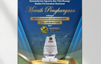 Kementerian ATR/BPN Raih Penghargaan ‘Outstanding Government Collaboration’ dari Kementerian ESDM 3 IMG 20260831 193457