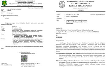 Pemdes Sapeken Sampaikan Keberatan terhadap Rencana Pembangunan Eco Resort Pulau Sitabok
