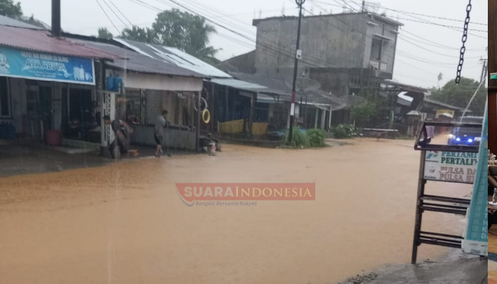 Banjir Rendam 17 Desa di Tujuh Kecamatan Abdya, Sejumlah Ruas Jalan Nasional Tergenang