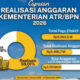 Hingga September 2026, Realisasi Anggaran Kementerian ATR/BPN Capai 59,01 Persen