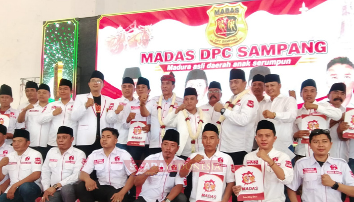 Kompak Pengurus DPC se Jatim, Hadiri Pelantikan DPC dan DPAC MADAS Serumpun Sampang