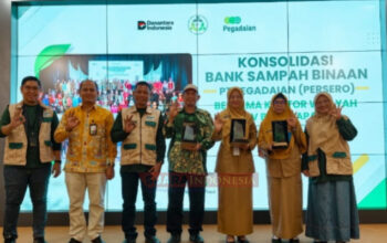 Ubah Sampah Jadi Emas, Pegadaian Optimalkan Ekosistem Bank Sampah Binaan di Kalimantan