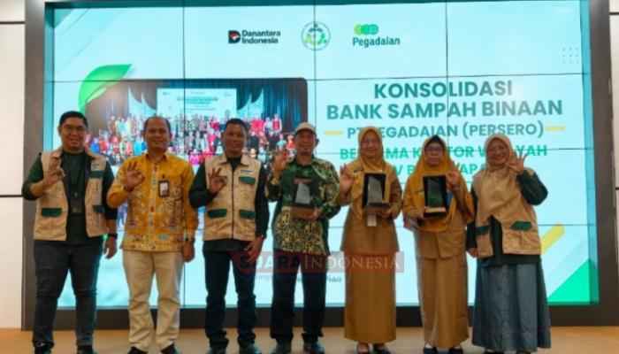 Ubah Sampah Jadi Emas, Pegadaian Optimalkan Ekosistem Bank Sampah Binaan di Kalimantan